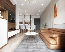 Có nên xây phòng khách liền bếp?