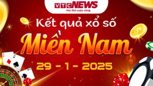 XSMN 29/1 - Trực tiếp kết quả xổ số miền Nam hôm nay 29/1/2025