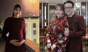 Sao Việt 30/1: MC Mai Ngọc khoe bụng bầu, vợ chồng Trấn Thành tình tứ đón Tết