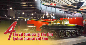 4 Bảo vật Quốc gia tại Bảo tàng Lịch sử Quân sự Việt Nam
