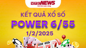 Vietlott 1/2 - Kết quả xaổ số Vietlott hôm nay 1/2/2025 - Xổ số Power 6/55