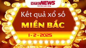XSMB 1/2 - Trực tiếp kết quả xổ số miền Bắc hôm nay 1/2/2025