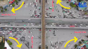 Hướng dẫn đi qua nút giao Khuất Duy Tiến - Nguyễn Trãi - Nguyễn Xiển