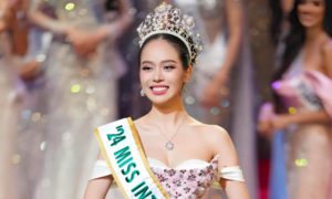 Hoa hậu Thanh Thuỷ giúp Việt Nam 'nhảy vọt' trên bảng xếp hạng nhan sắc