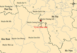 Hà Nội xảy ra động đất