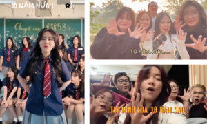 Trào lưu '10 năm nữa, mình sẽ là ai' gây sốt TikTok