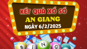 Kết quả xổ số An Giang hôm nay 6/2/2025 - XSAG 6/2