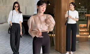 Những cách phối đồ với quần đen