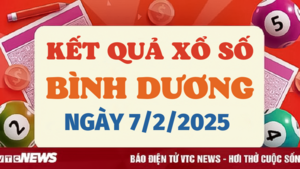 XSBD 7/2 - Kết quả xổ số Bình Dương hôm nay 7/2/2025