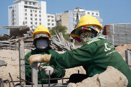 Thi công dự án nghìn tỷ chỉnh trang bãi biển đẹp nhất Vũng Tàu