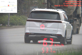 Một tuần, 423 xe dính phạt nguội ở Bắc Ninh