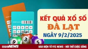 Kết quả xổ số Đà Lạt hôm nay 9/2/2025 - XSDL 9/2