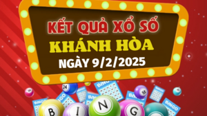 Kết quả xổ số Khánh Hòa hôm nay 9/2/2025 - XSKH 9/2