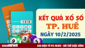 Kết quả xổ số Huế hôm nay 10/2/2025 - XSTTH 10/2