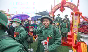 Thời gian nhập ngũ năm 2025