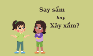 'Say sẩm' hay 'xây xẩm' mới đúng chính tả?