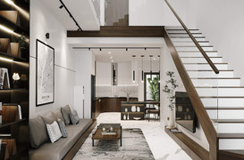 Kích thước diện tích cầu thang bao nhiêu là hợp lý?