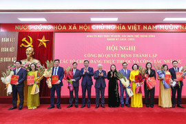 Thành lập 22 tổ chức đảng trực thuộc Đảng ủy Mặt trận Tổ quốc, các đoàn thể Trung ương