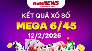 Vietlott 12/2 - Kết quả xổ số Vietlott hôm nay 12/2/2025 - Xổ số Mega 6/45