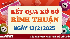 XSBTH 13/2 - Kết quả xổ số Bình Thuận hôm nay 13/2/2025