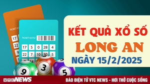 Trực tiếp kết quả xổ số Long An hôm nay 15/2/2025 - XSLA 15/2
