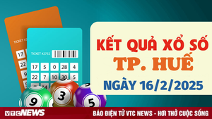 Kết quả xổ số Huế hôm nay 16/2/2025 - XSTTH 16/2