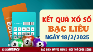 Trực tiếp kết quả xổ số Bạc Liêu hôm nay 18/2/2025 - XSBL 18/2