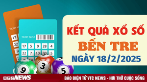 XSBTR 18/2 - Kết quả xổ số Bến Tre hôm nay 18/2/2025