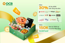 Khám phá xu hướng ẩm thực 2025 với loạt ưu đãi từ thẻ tín dụng OCB