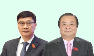 Ông Vũ Hồng Thanh và Lê Minh Hoan được bầu giữ chức Phó Chủ tịch Quốc hội