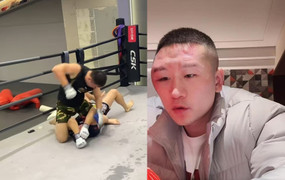 Thách thức nhà vô địch thế giới, võ sĩ Trung Quốc bị đánh sưng mặt