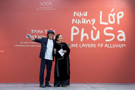 VCCA tổ chức triển lãm sơn mài 'Như những lớp phù sa – Like layers of Alluvium'