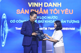 Sống khỏe cùng máy lọc nước Toshiba OriginPure