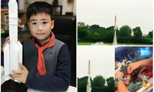 Nam sinh được trường mời giảng dạy khi mới 9 tuổi, chế tạo tên lửa ở tuổi 11