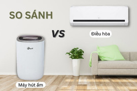 Chống nồm ẩm dùng điều hoà hay máy hút ẩm có lợi hơn?
