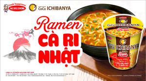 Ra mắt sản phẩm mì ly Curry House Coco Ichibanya - Ramen cà ri Nhật
