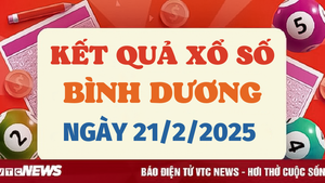 XSBD 21/2 - Kết quả xổ số Bình Dương hôm nay 21/2/2025