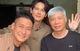 Hình ảnh chưa lên sóng của NSND Công Lý trong giờ vàng phim Việt