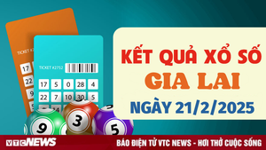 Kết quả xổ số Gia Lai hôm nay 21/2/2025 - XSGL 21/2