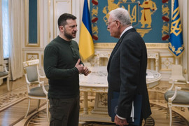 Hủy họp báo chung, chuyện gì diễn ra khi ông Zelensky gặp đặc phái viên Mỹ?