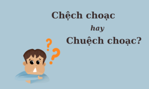 Thử thách Tiếng Việt: 'Chệch choạc' hay 'chuệch choạc'?