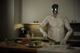 Robot có cơ và xương giống hệt con người gây sửng sốt