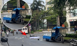 Va chạm với xe ba gác đi ngược chiều, nam thanh niên tử vong thương tâm