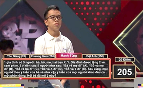 Câu hỏi hack não khiến 4 nhà leo núi Đường lên đỉnh Olympia chịu thua