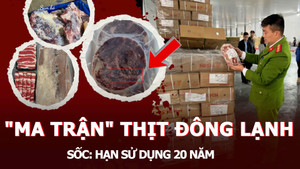 Lần theo dấu vết miếng thịt bò đông lạnh hạn sử dụng 20 năm