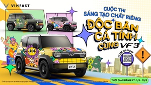 VinFast tổ chức cuộc thi 'VF 3 - Sáng tạo Chất riêng, Độc bản Cá tính'