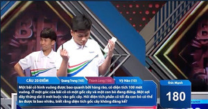 Cả 4 thí sinh chào thua câu hỏi Đường lên đỉnh Olympia, cách giải dễ hơn ăn kẹo