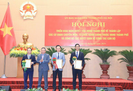 Hà Nội công bố các giám đốc sở sau hợp nhất, sáp nhập