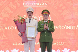 Đại tá Vũ Văn Tấn được bổ nhiệm làm Cục trưởng C06 Bộ Công an