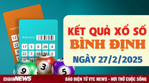 XSBDI 27/2 - Kết quả xổ số Bình Định hôm nay 27/2/2025